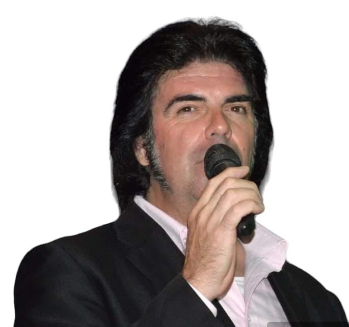 Photo of Rick Sanders. Also a veteran of Cafe Marlene. Rick has been entertaining audiences there for 20 years. In the beginning, Rick performed almost exclusively as an Elvis impersonator. Mind you, as one of the best. Today, Rick Sanders entertains his audience at Cafe Marlene and other venues with songs by Elvis, of course, but also German and international hits, as well as rock-n-roll and country music